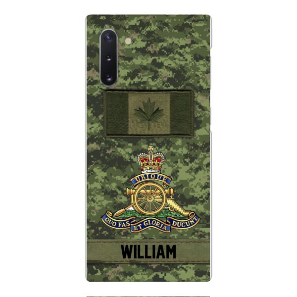 Personalized Canadian Army Veteran Camo Phone Case 22JAN-MQ15
