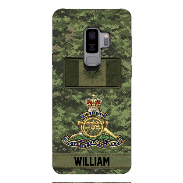 Personalized Canadian Army Veteran Camo Phone Case 22JAN-MQ15