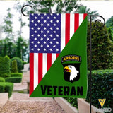 Personalized U.S Division Garden Flag 22JAN-MQ20