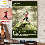 DH Personalized Softball Canvas Printed 22JAN-QH21