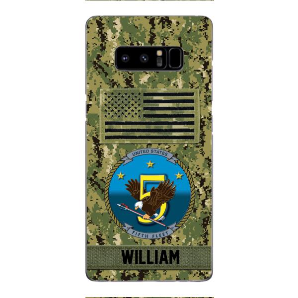 Personalized U.S Navy Veteran Camo Phone Case 22JAN-DT21