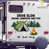 Personalized RV Or Tent Decal Printed 22JAN-HQ22