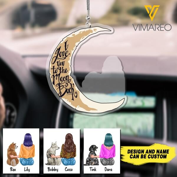 DH Personalized Couple Keychain Printed 22JAN-DT27