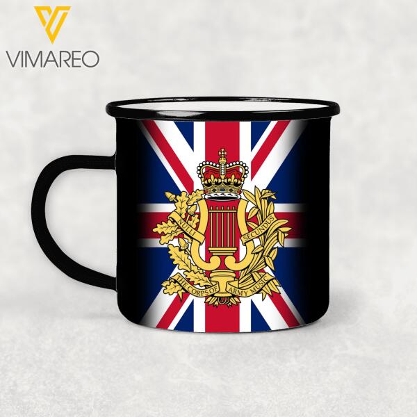Personalized British Soldier Steel Mug Printed 22FEB-MQ08