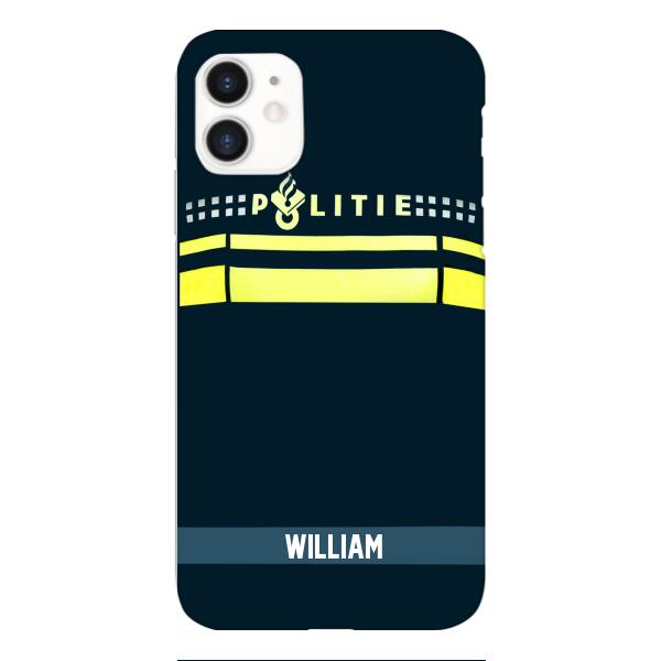 Personalized Dutch Politie Phone Case Printed 22FEB-LN10