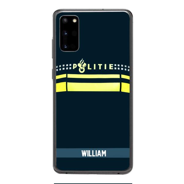 Personalized Dutch Politie Phone Case Printed 22FEB-LN10