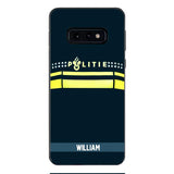 Personalized Dutch Politie Phone Case Printed 22FEB-LN10