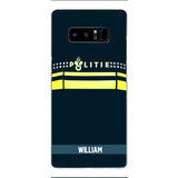 Personalized Dutch Politie Phone Case Printed 22FEB-LN10