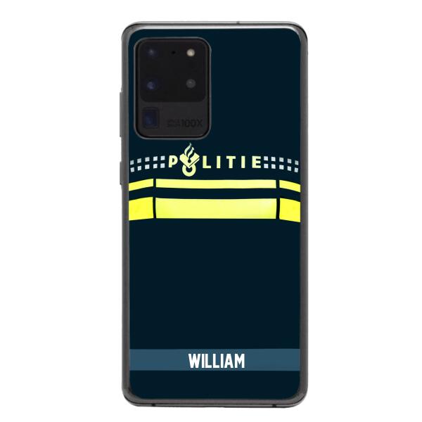 Personalized Dutch Politie Phone Case Printed 22FEB-LN10