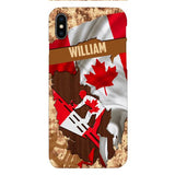 Personalized Canadian Roofer Phone Case Printed 22FEB-DT11