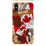 Personalized Canadian Roofer Phone Case Printed 22FEB-DT11