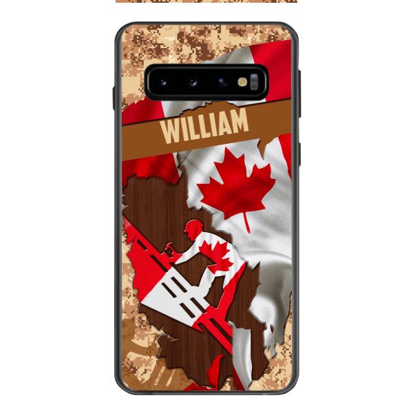Personalized Canadian Roofer Phone Case Printed 22FEB-DT11