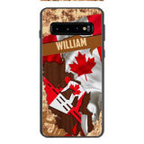 Personalized Canadian Roofer Phone Case Printed 22FEB-DT11