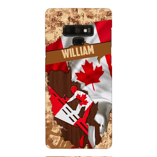 Personalized Canadian Roofer Phone Case Printed 22FEB-DT11