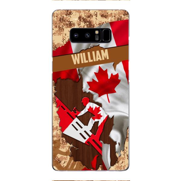 Personalized Canadian Roofer Phone Case Printed 22FEB-DT11