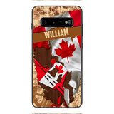 Personalized Canadian Roofer Phone Case Printed 22FEB-DT11