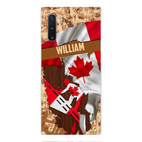 Personalized Canadian Roofer Phone Case Printed 22FEB-DT11