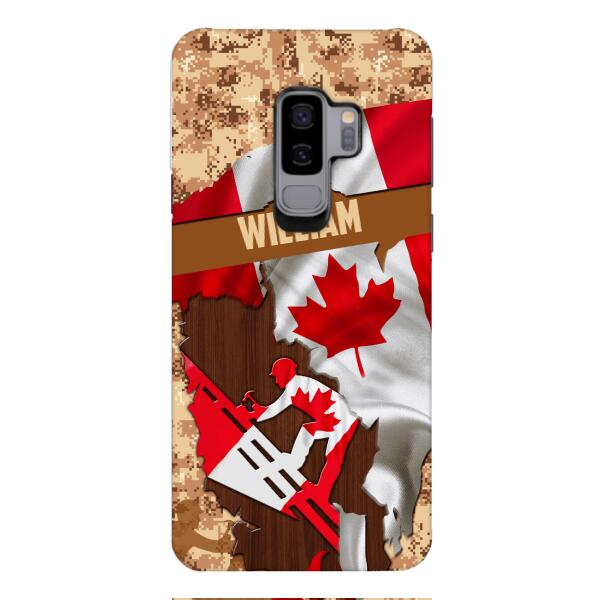 Personalized Canadian Roofer Phone Case Printed 22FEB-DT11