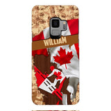 Personalized Canadian Roofer Phone Case Printed 22FEB-DT11