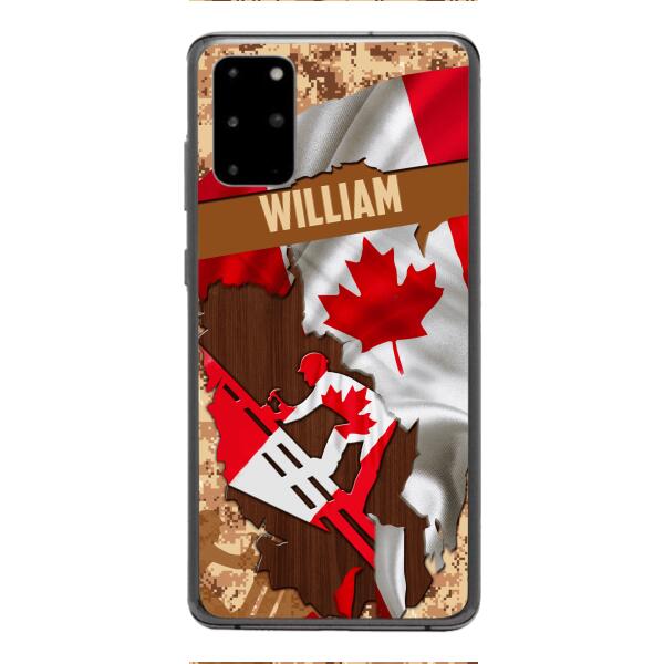 Personalized Canadian Roofer Phone Case Printed 22FEB-DT11