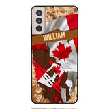 Personalized Canadian Roofer Phone Case Printed 22FEB-DT11