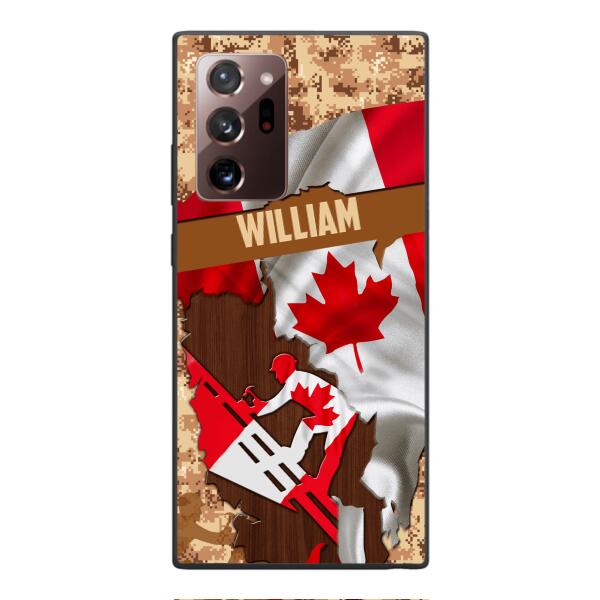 Personalized Canadian Roofer Phone Case Printed 22FEB-DT11