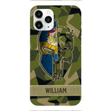 Personalized Swedish Veteran/ Soldier Phone Case Printed 22FEB-DT11