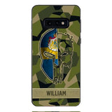 Personalized Swedish Veteran/ Soldier Phone Case Printed 22FEB-DT11