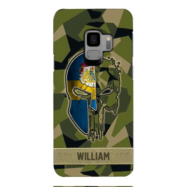 Personalized Swedish Veteran/ Soldier Phone Case Printed 22FEB-DT11
