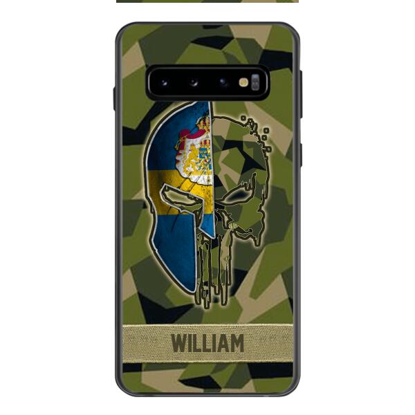 Personalized Swedish Veteran/ Soldier Phone Case Printed 22FEB-DT11