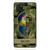 Personalized Swedish Veteran/ Soldier Phone Case Printed 22FEB-DT11