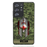 Personalized Canadian Veteran/ Soldier Phone Case Printed 22FEB-HC11