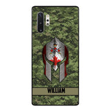 Personalized Canadian Veteran/ Soldier Phone Case Printed 22FEB-HC11