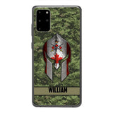 Personalized Canadian Veteran/ Soldier Phone Case Printed 22FEB-HC11