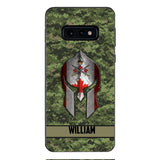 Personalized Canadian Veteran/ Soldier Phone Case Printed 22FEB-HC11
