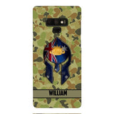 Personalized Australian Veteran/ Soldier Phone Case Printed 22FEB-HC11