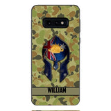 Personalized Australian Veteran/ Soldier Phone Case Printed 22FEB-HC11