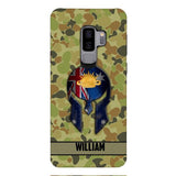 Personalized Australian Veteran/ Soldier Phone Case Printed 22FEB-HC11