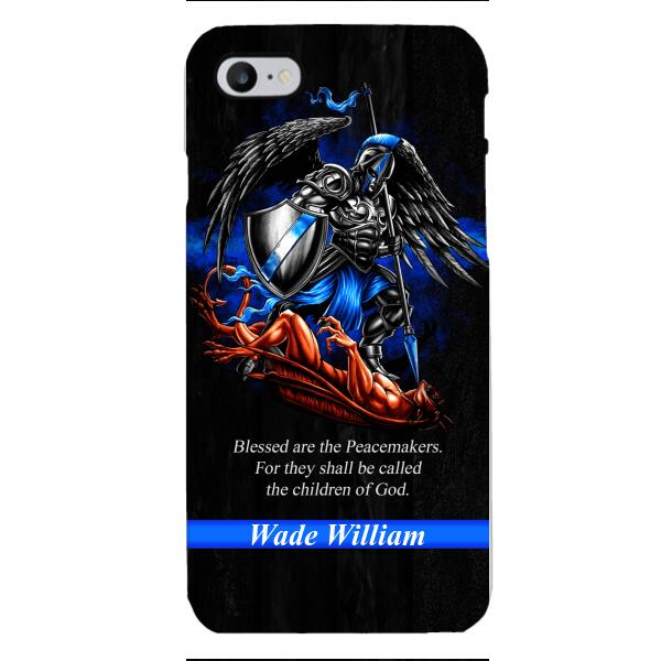 Personalized Blessed Are The Peacemaker Phone Case Printed 22FEB-DT11