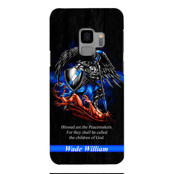Personalized Blessed Are The Peacemaker Phone Case Printed 22FEB-DT11