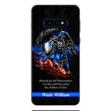Personalized Blessed Are The Peacemaker Phone Case Printed 22FEB-DT11