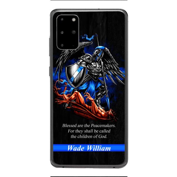 Personalized Blessed Are The Peacemaker Phone Case Printed 22FEB-DT11