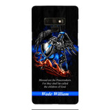 Personalized Blessed Are The Peacemaker Phone Case Printed 22FEB-DT11