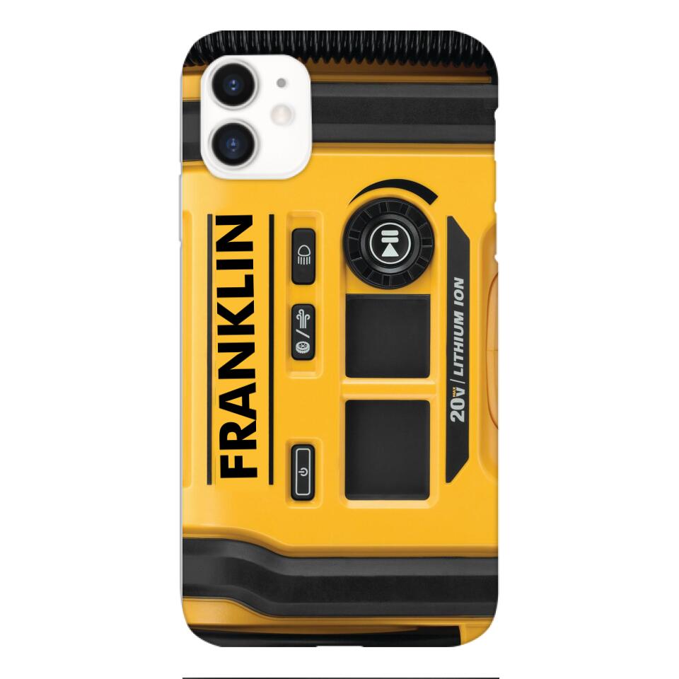 Personalized Dewalt Phone Case Printed 22FEB-DT17
