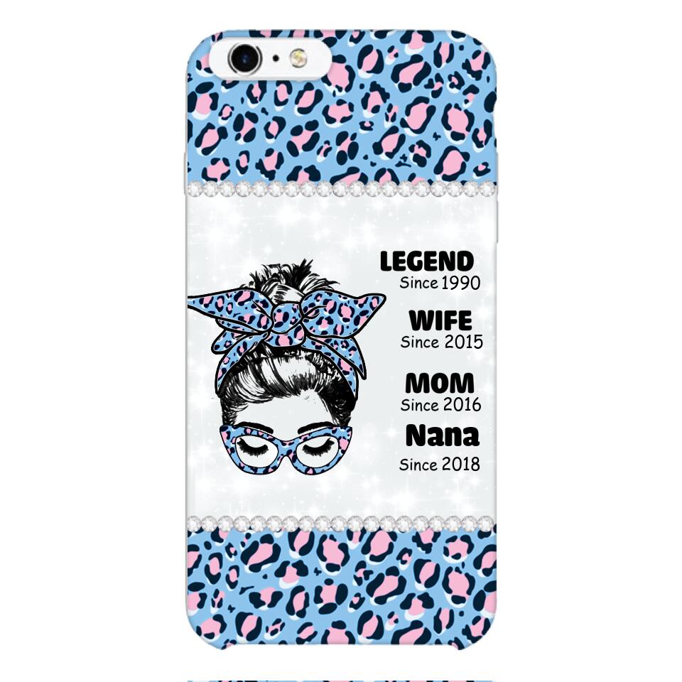 Personalized Strong Woman Phone Case Printed 22FEB-LN17