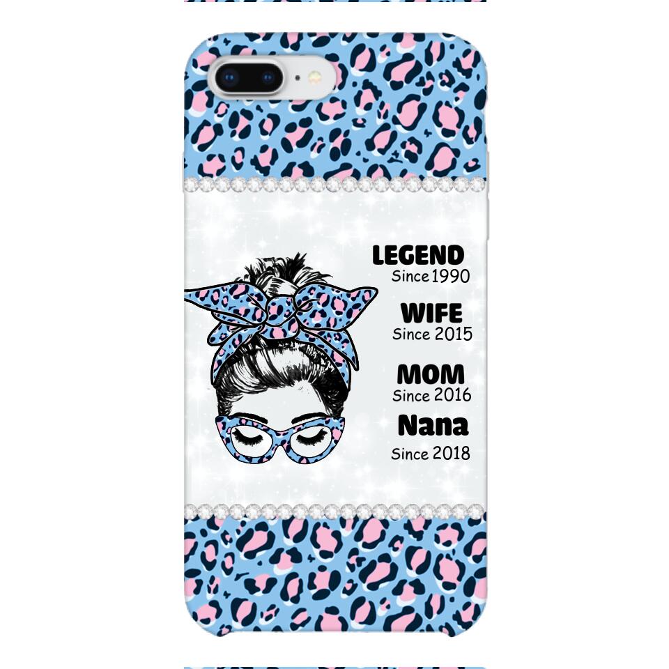 Personalized Strong Woman Phone Case Printed 22FEB-LN17