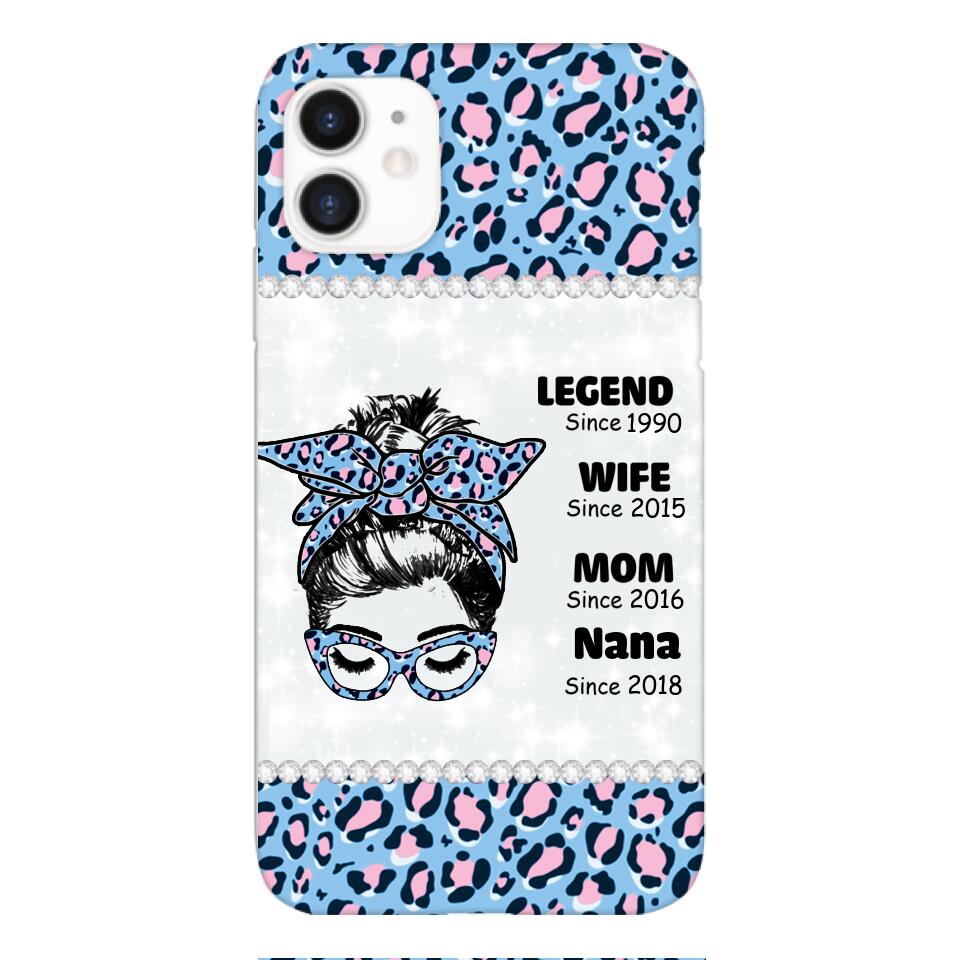Personalized Strong Woman Phone Case Printed 22FEB-LN17