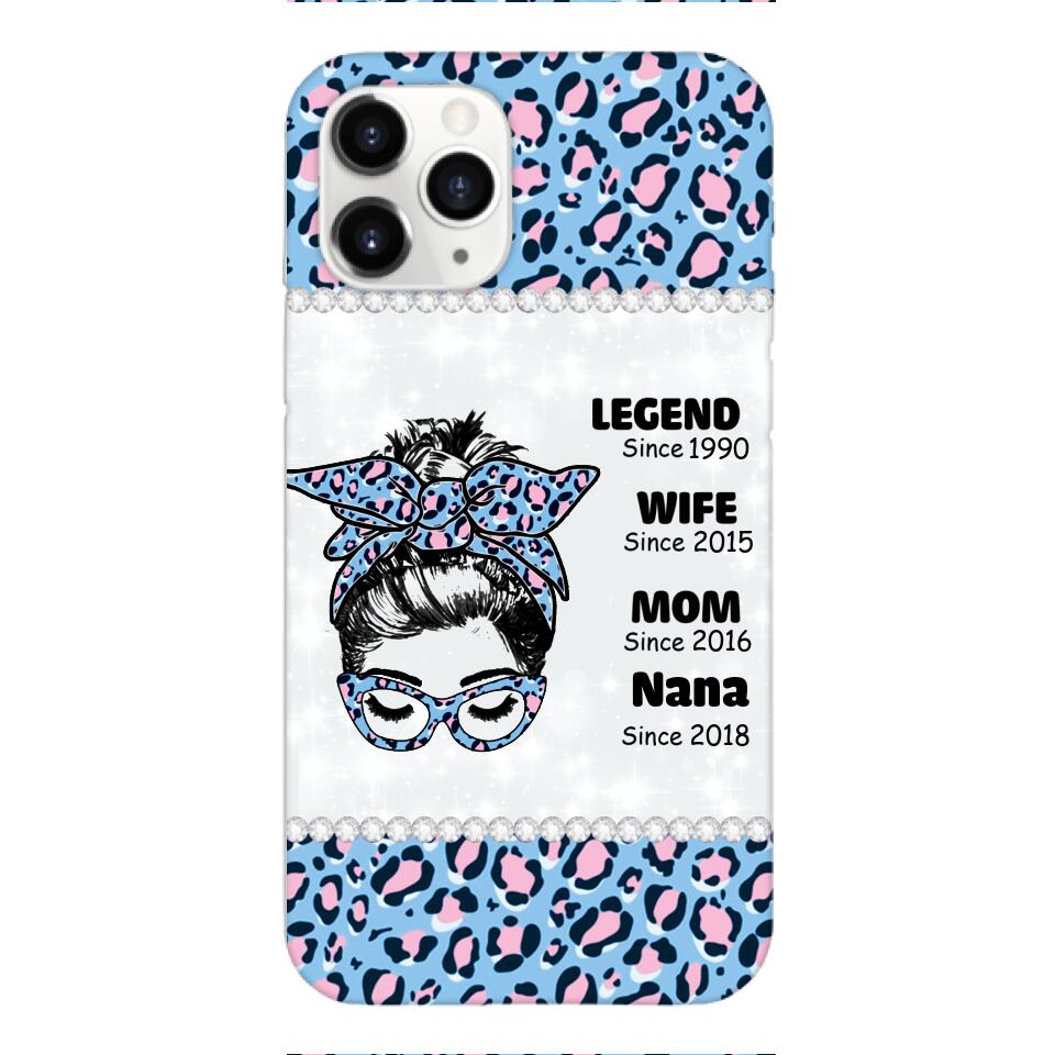 Personalized Strong Woman Phone Case Printed 22FEB-LN17