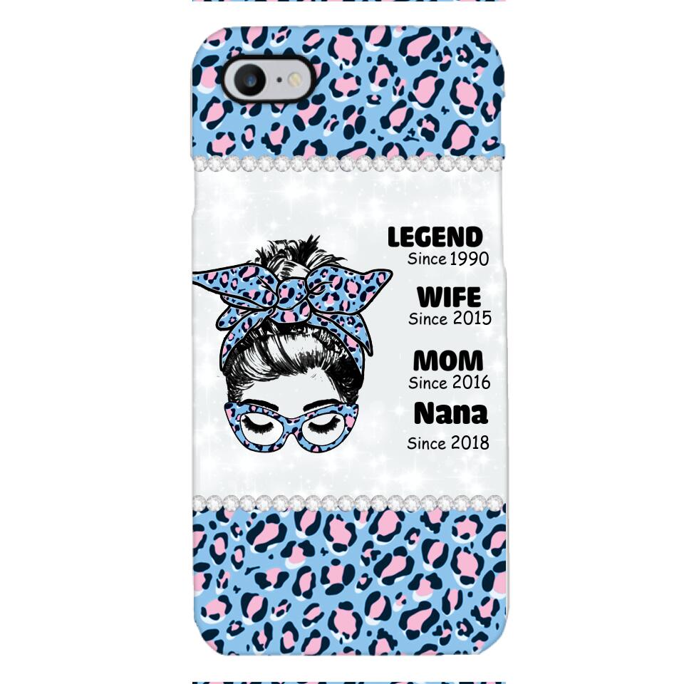 Personalized Strong Woman Phone Case Printed 22FEB-LN17