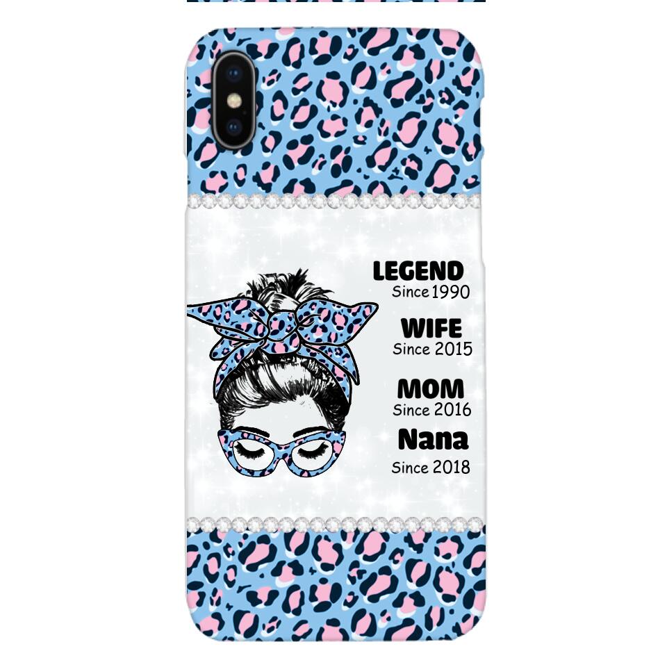 Personalized Strong Woman Phone Case Printed 22FEB-LN17